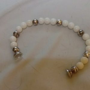 White and Silver Bracelet (Lot 52)